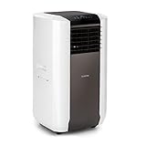 Klarstein Max Breeze - mobile Klimaanlage, Klimagerät, EEK: A, 18-32°C, manuelle Oszillation, nur 65 db max, 661 m³/h, 4 Betriebsmodi, Timer, Bodenrollen, 15.700 BTU/h, 1.770 Watt, weiß